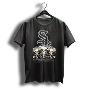 Chicago White Sox Festive Elephant Trio Christmas T Shirt