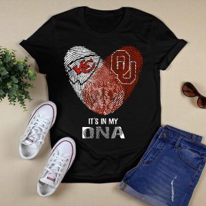 Chiefs Oklahoma Sooners It's In My Dna T-Shirt