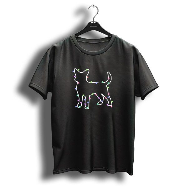 Chihuahua Christmas Lights T Shirt 1 t shirt 1
