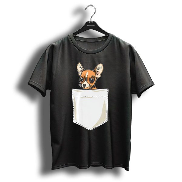 Chihuahua In Pocket Best For Christmas Puppy Lovers T Shirt 1 t shirt 1