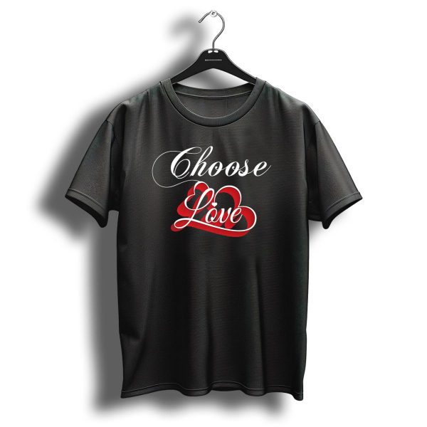 Choose Love Valentine Halloween Christmas Humor Cool Heart T Shirt 1 t shirt 1