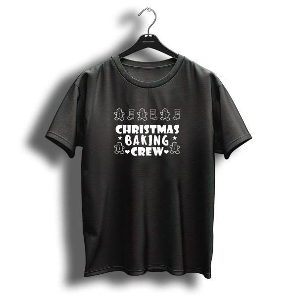 Christmas Baking Crew Gingerbread And Stockings Holiday T Shirt 1 t shirt 1