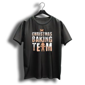 Christmas Baking Team Fun Gingerbread Rolling Pin T-Shirt