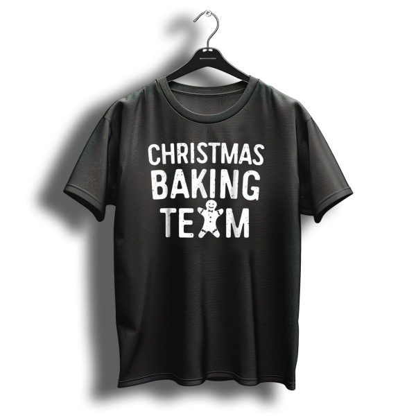 Christmas Baking Team Gingerbread Holiday T Shirt 1 t shirt 1