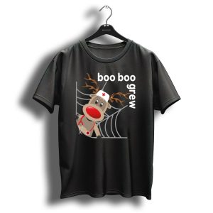 Christmas Boo Boo Crew Reindeer Nurse Stethoscope Hat Web T-Shirt