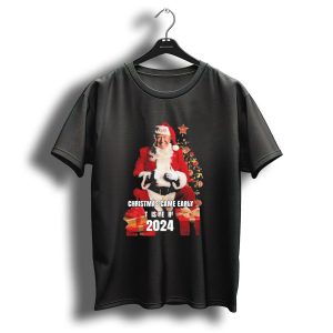 Christmas Came Early Donald Trump 45 47 Santa T Shirt 1