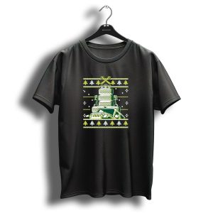 Christmas Car Tire Tree Ugly Sweater Jeep Wrench Pistons T Shirt