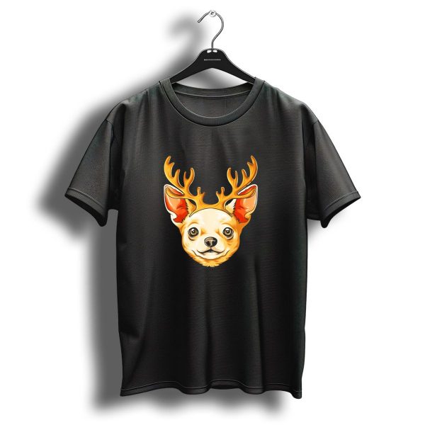 Christmas Chihuahua Reindeer Antlers T Shirt 1 t shirt 1