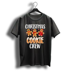 Christmas Cookie Crew Gingerbread Hearts And Festive Gingerbread Characters T-Shirt