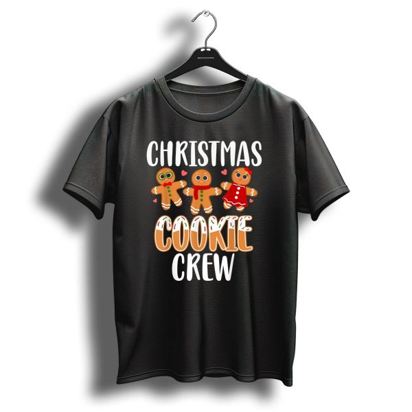 Christmas Cookie Crew Gingerbread Hearts And Festive Gingerbread Characters T Shirt 1 t shirt 1