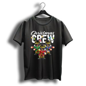 Christmas Crew Flossing Nutcracker Dancing Lights T Shirt