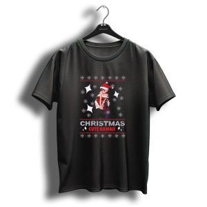 Christmas Cute Kawaii Anime Waifu T-Shirt