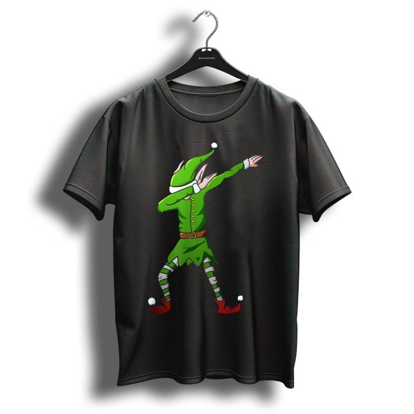 Christmas Dabbing Elf Squad Festive Dance Moves T Shirt 1 t shirt 1
