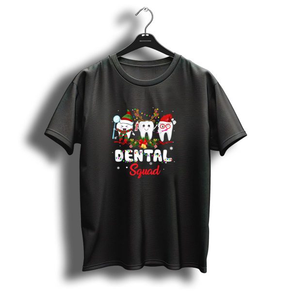 Christmas Dental Squad Festive Teeth T Shirt 1 t shirt 1