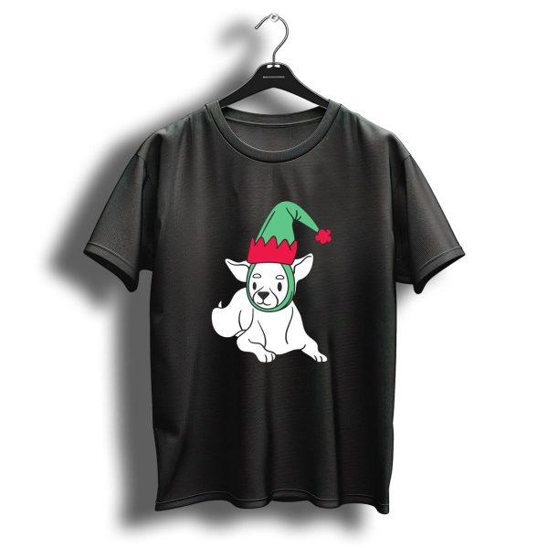 Christmas Dog With Festive Hat T Shirt 1 t shirt 1
