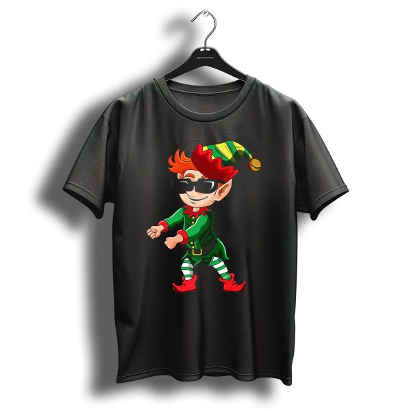 Christmas Elf Crew Floss Like A Boss Sunglasses Fun T Shirt 1 t shirt 1