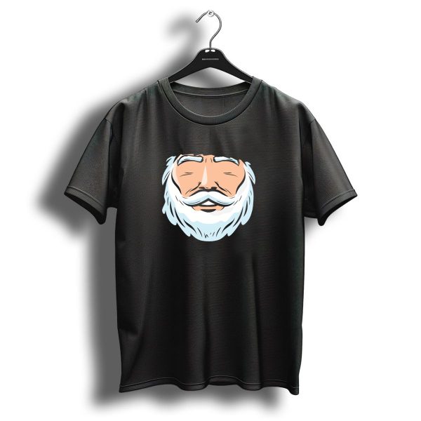 Christmas Face Santa Beard Mouth Holiday T Shirt 1 t shirt 1