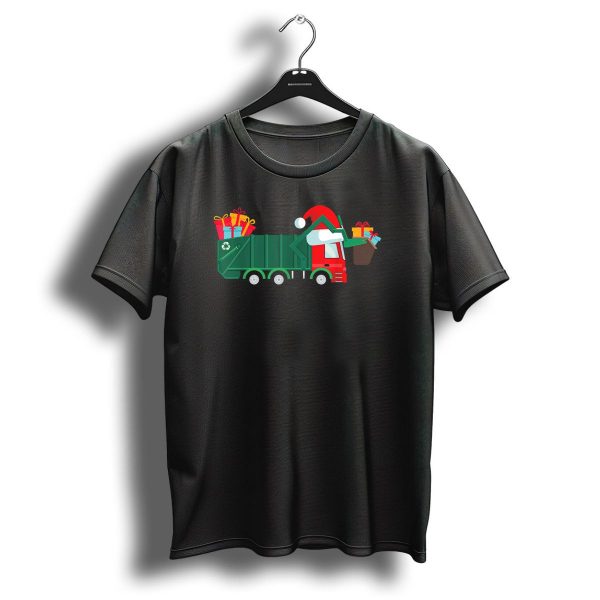 Christmas Garbage Truck Kids Santa Recycling Gifts T Shirt 1 t shirt 1