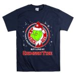 Christmas Grinch Santa I Hate People But I Love My Alabama Crimson Tide T Shirt