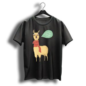 Christmas Holiday Llama Falala Cute Alpaca T-Shirt