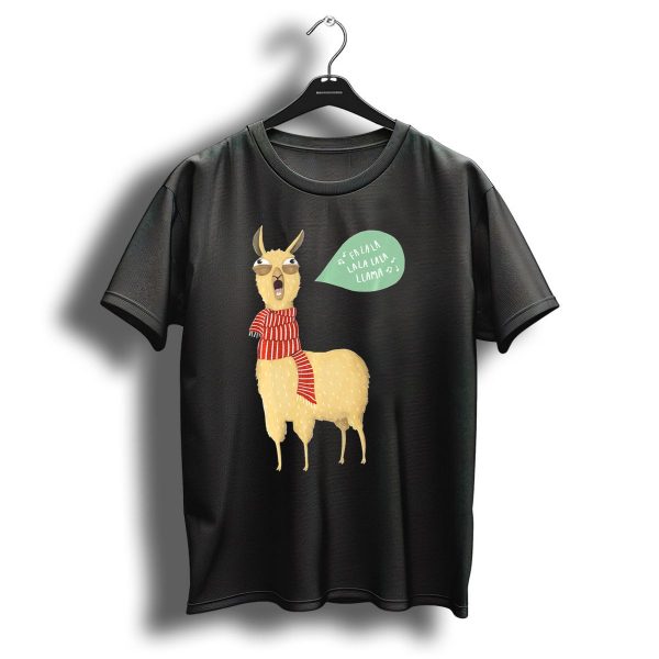 Christmas Holiday Llama Falala Cute Alpaca T Shirt 1 t shirt 1