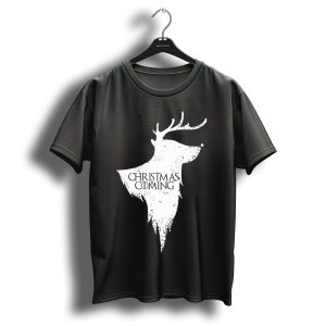 Christmas Is Coming Reindeer T Shirt