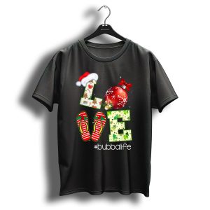 Christmas Love Flip Flops Ornament Bubbalife T-Shirt