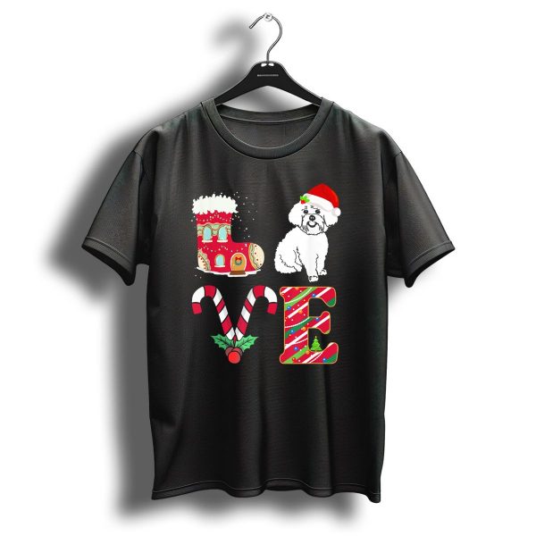Christmas Love I Love My Maltese T Shirt 1 t shirt 1