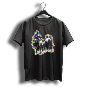 Christmas Maltese Lights Funny Xmas Dog T-Shirt