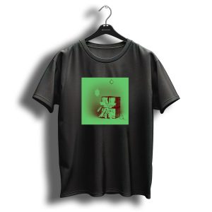 Christmas Present Green Box Ornament Snowflake T Shirt 1
