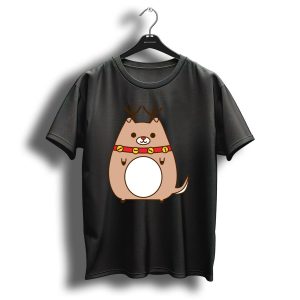 Christmas Pupsheen Reindeer Bell Collar T Shirt