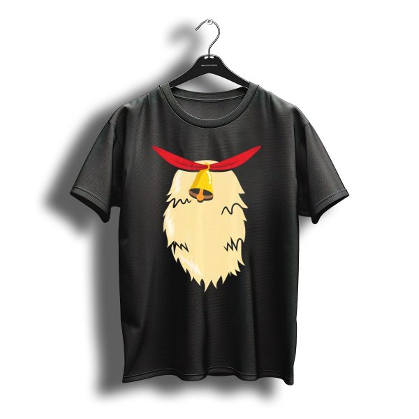 Christmas Reindeer Bell Santa Beard Costume T Shirt t shirt 1