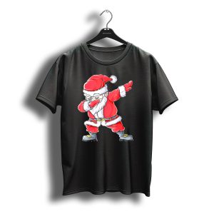 Christmas Santa Dabbing Kids Girls T-Shirt