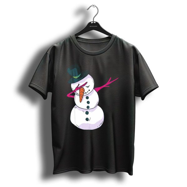 Christmas Snowman Dabbing Festive Dance Move T Shirt 1 t shirt 1