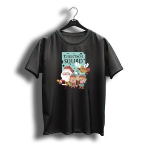 Christmas Squad Santa Elves Reindeer T-Shirt