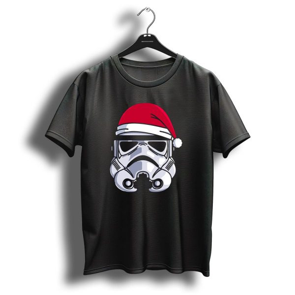 Christmas Stormtrooper Santa Hat Minimalist T Shirt 1 t shirt 1