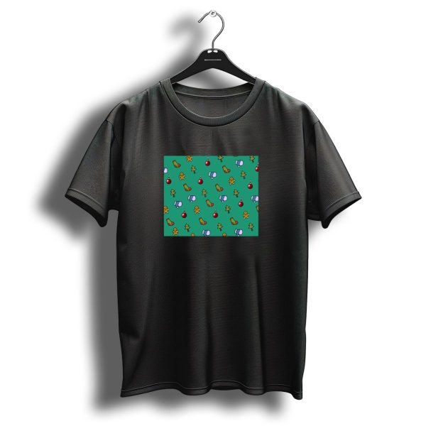 Christmas Tree Glove Cookie Ball Snow T Shirt 1 t shirt 1