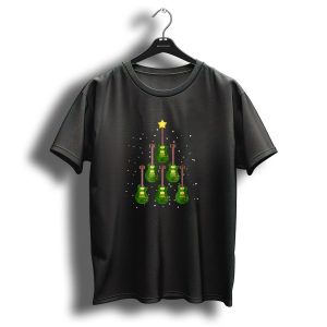 Christmas Tree Guitar Music Teacher Holiday T-Shirt
