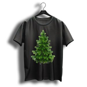 Christmas Tree Nature Forest Greenery T Shirt 1