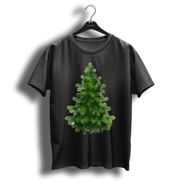 Christmas Tree Nature Forest Greenery T Shirt 1 t shirt 1
