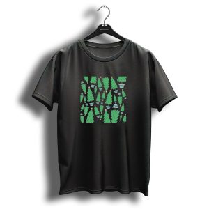 Christmas Tree X Mas Green T Shirt 1