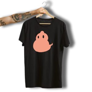 Chubby Ghost Halloween Peach Cartoon Blob T-Shirt