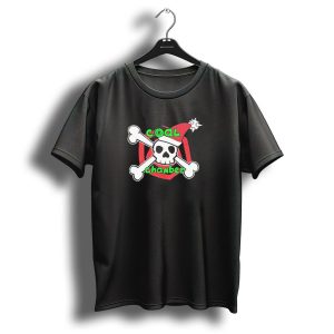 Coal Chamber Christmas Skull Santa Hat Bones T Shirt