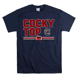 Cocky Top Gamecocks Victory 63 38 Football T-Shirt