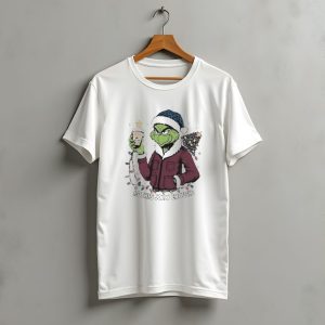 Colorado Avalanche X Santa Grinch Is This Jolly Enough Merry Christmas Holiday Cheer T-Shirt