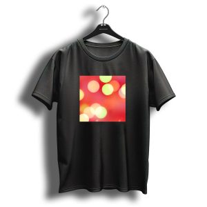 Colored Lights Bokeh Christmas Glow T Shirt