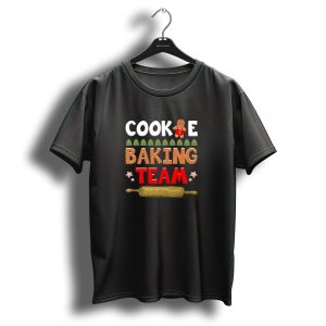 Cookie Baking Crew Gingerbread Christmas Cookie Baking Team T-Shirt