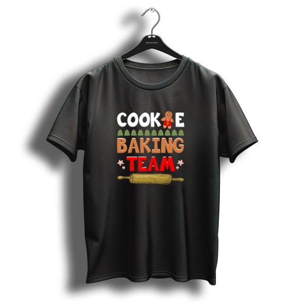Cookie Baking Crew Gingerbread Christmas Cookie Baking Team T Shirt 1 t shirt 1