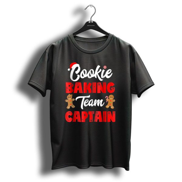 Cookie Baking Team Captain Christmas Holiday Gingerbread T Shirt 1 t shirt 1