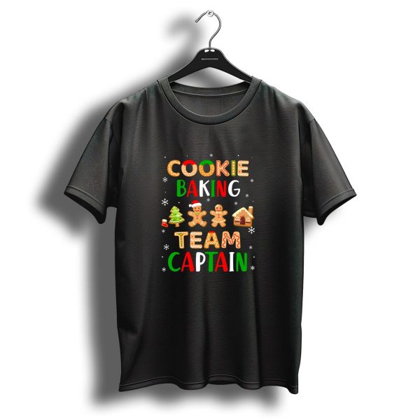 Cookie Baking Team Captain Gingerbread Christmas Holiday T Shirt 1 t shirt 1